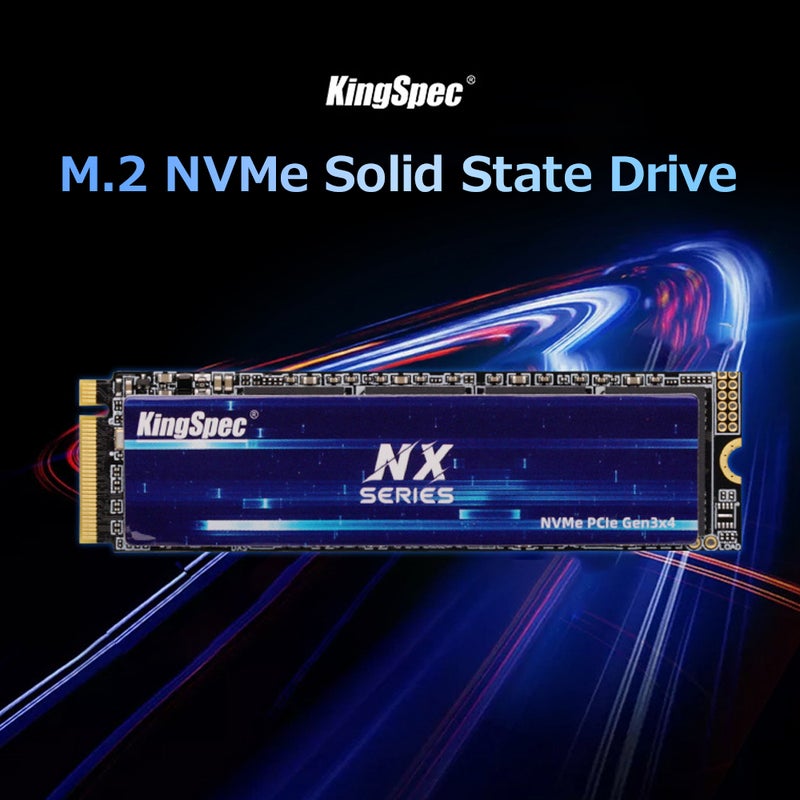 KingSpec NX 1TB M.2 NVMe Solid State Drive SSD PCIe Gen3.0x4 Interface High-speed Transmission Wide Compatibility - Image 3