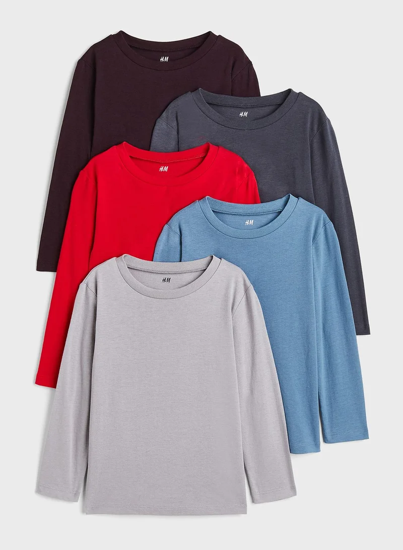 H&M Kids 5 Pack Essential T-Shirt