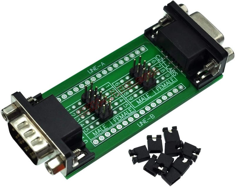 Electronics-Salon CZH-LABS D'sub DB9 Diagnostic Test Breakout Board - Image 2