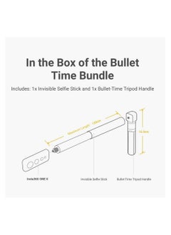Insta360 Bullet Time Bundle With Invisible Selfie Stick Folded Tripod Handle For Insta360 One X/One, 1  - Image 3