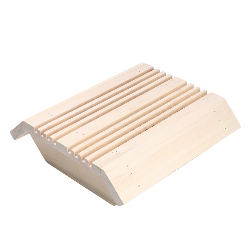 Sauna Lamp Shade: High Temperature Resistant Wood, Explosion-Proof Lamp Protection, Smooth Polished Edge - Durable Sauna Light Cover for Sauna Room Accessories - Image 5