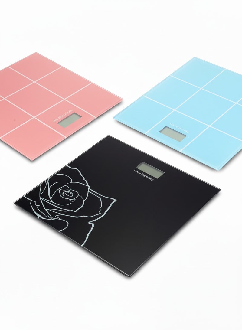 Focus Smart Digital Bathroom Scale Tempered Glass Platform  2008 , Backlit LCD Display, High Precision 180 kg/396 lbs, Dual Unit kg/lb, Step-On Technology, Auto-Off Function, Non-Slip Feet – Suitable for Home, Gym, Bathroom, Hotels - Image 1