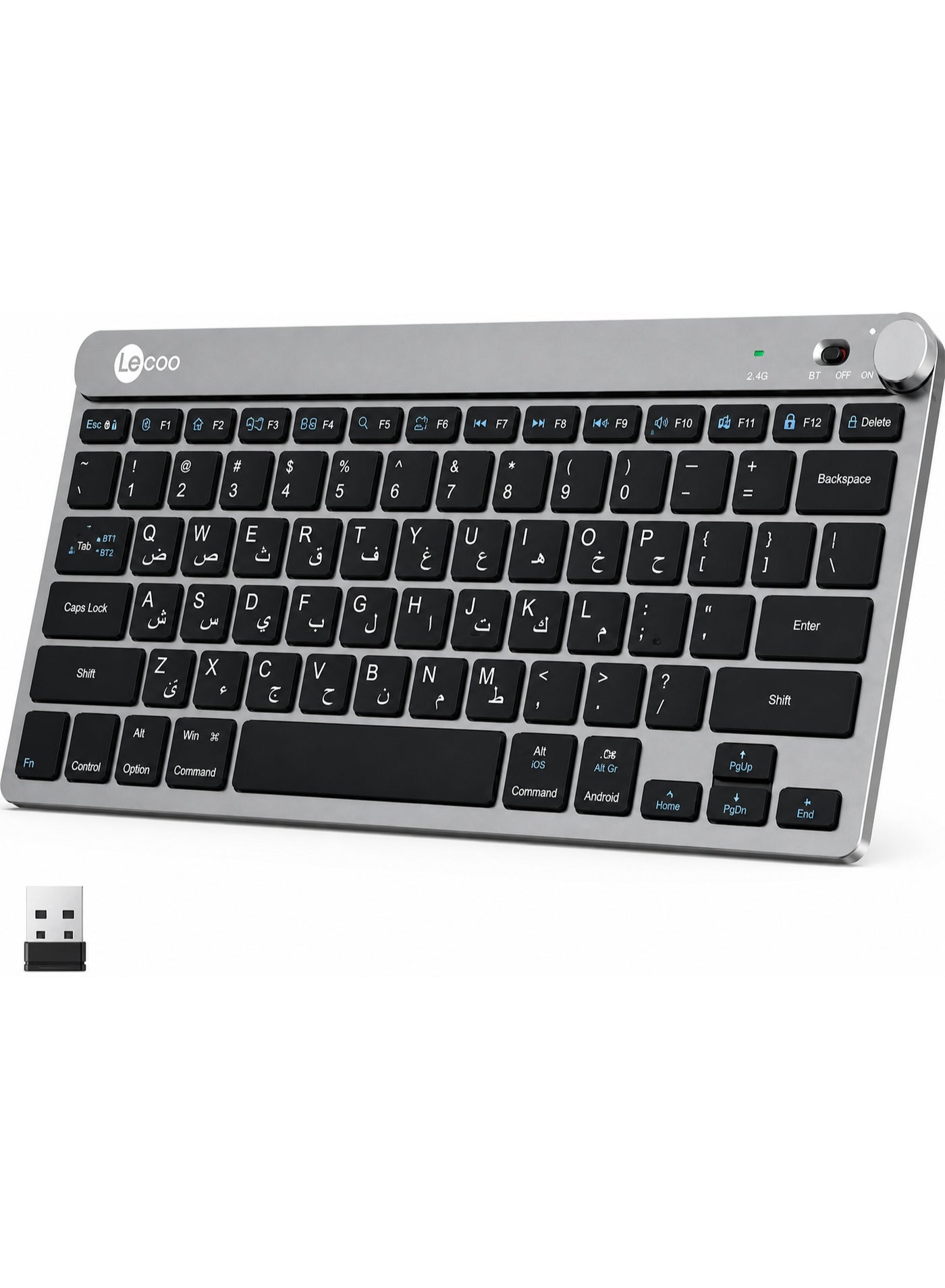 lecoo Lecoo BK200 Wireless Bluetooth Slim Portable Keyboard Z7C80DF13DFC730D0E438Z