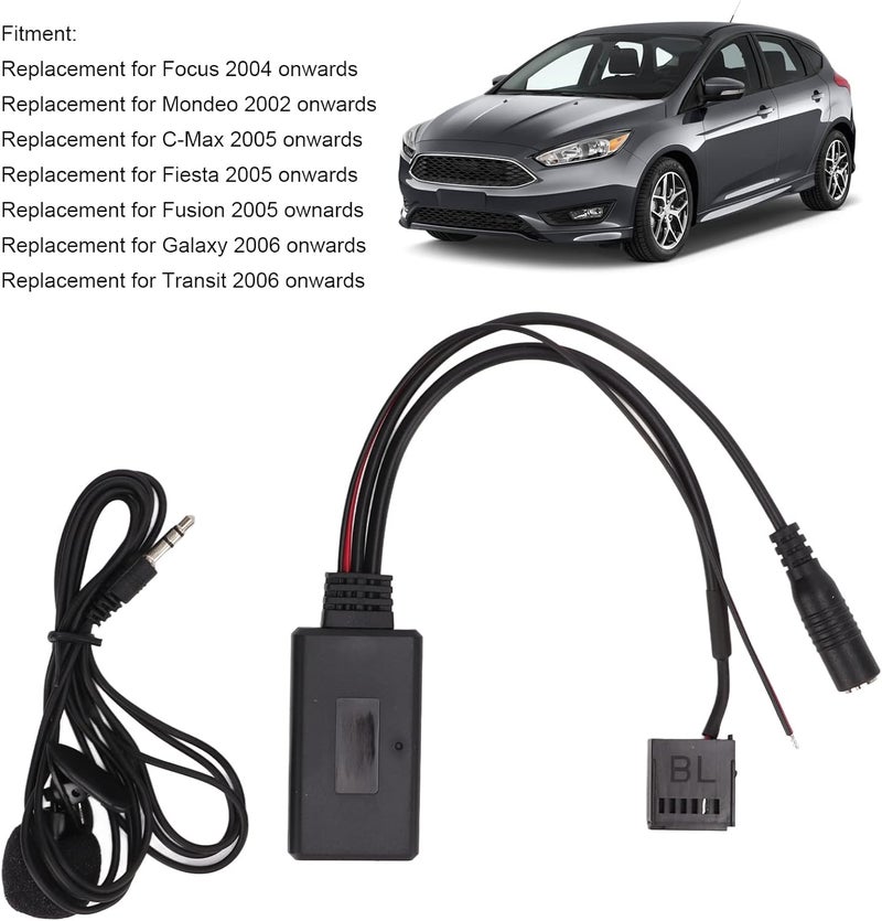 ويوبلز كابل محول صوت بلوتوث 6000CD مع ميكروفون، بديل لسماعات فييستا - Image 5