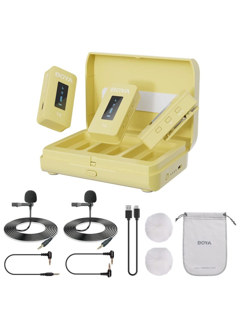 BOYA BY-XM6-K2W 2.4GHz Ultra-compact Wireless Microphone System Kit  - Image 1