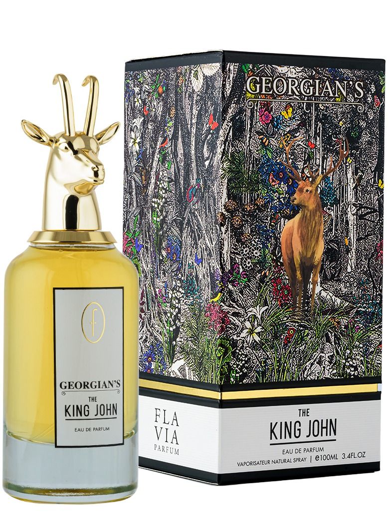 فلافيا مين بيرفيومز جورجيانز ذا كينج جون او دي بارفان للرجال 100 مل، عطر للرجال - Image 2