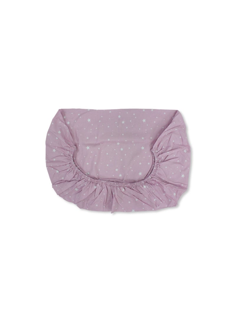 طقم ملاءات سرير قطنية - نقشة نجوم - Image 1