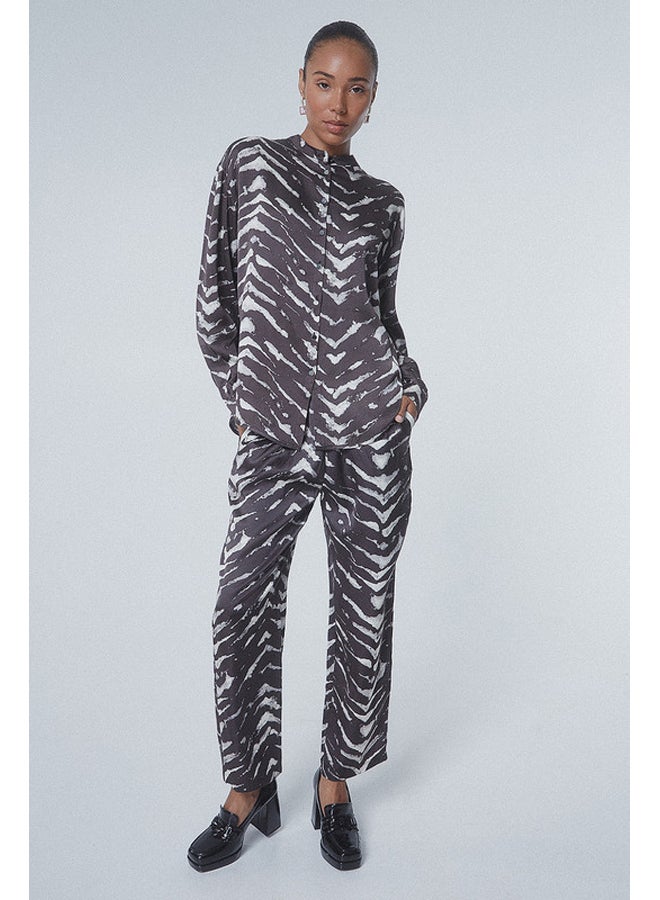 BSB Satin zebra print shirt  - Image 3