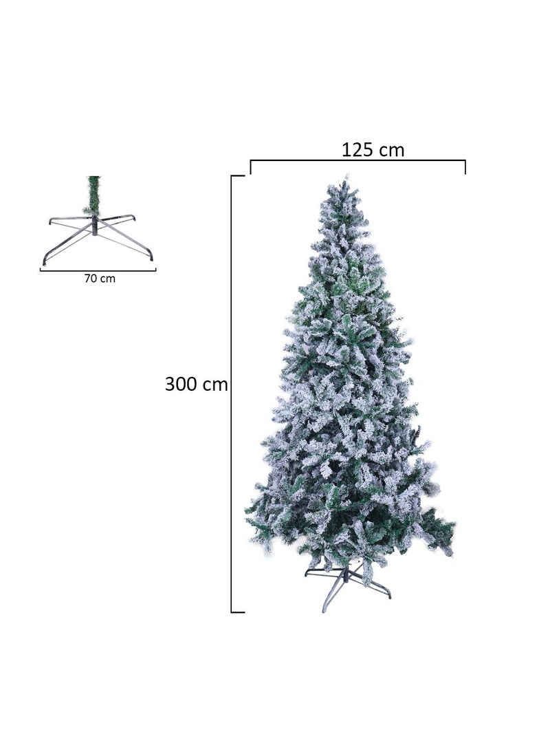 Yatai - Artificial Christmas Tree With Metal Stand 300cm - Image 1