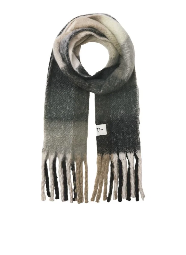 جاك اند جونز Jacrest Chunky Fringe Detail Scarves