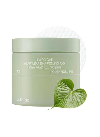 Celimax Ji.Woo.Gae Heartleaf BHA Peeling Pad 60 Pad, 125ml - pzsku/Z7C818B08CB0AA777E252Z/45/_/1726597230/eb9da7a9-32a6-4af9-aea0-f7382039ae9c