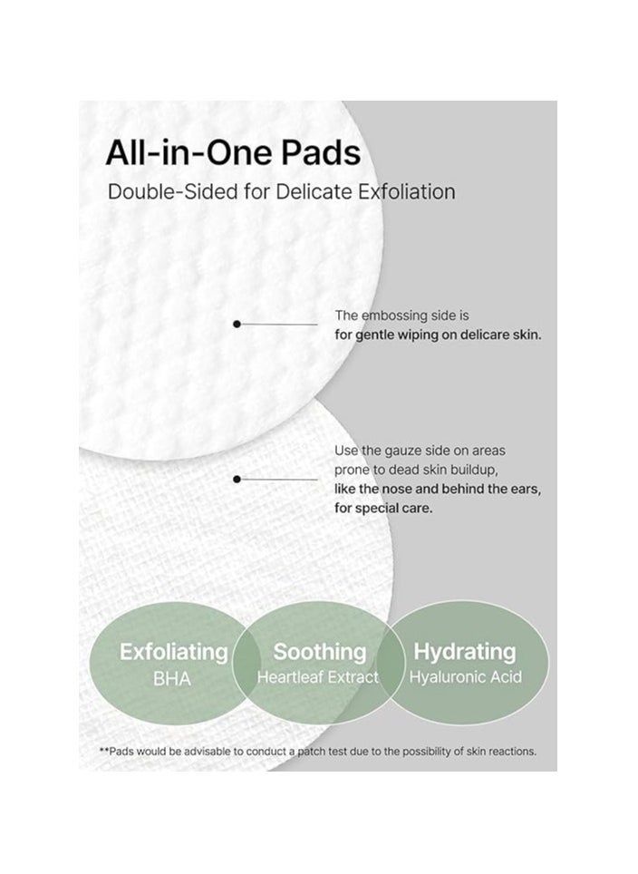 Celimax Ji.Woo.Gae Heartleaf BHA Peeling Pad 60 Pad, 125ml