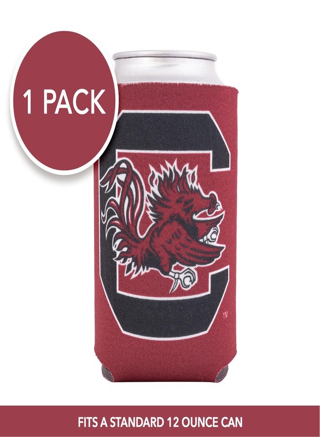 ديزرت كاكتوس حامل علب مشروبات من ديزرت كاكتوس، جامعة ساوث كارولينا، حامل علب مشروبات من جيمكوكس، عبوة واحدة من الفوم، حامل علب 12 أونصة، جانب واحد (التصميم أ) - Image 2