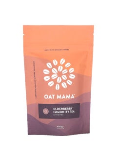 Oat Mama Oat Mama, Elderberry Immunity Tea, Caffeine Free, 14 Tea Bags, 32 g  - Image 1