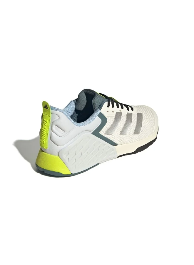 adidas حذاء تدريب دروب سيت  يو أبيض للجنسين