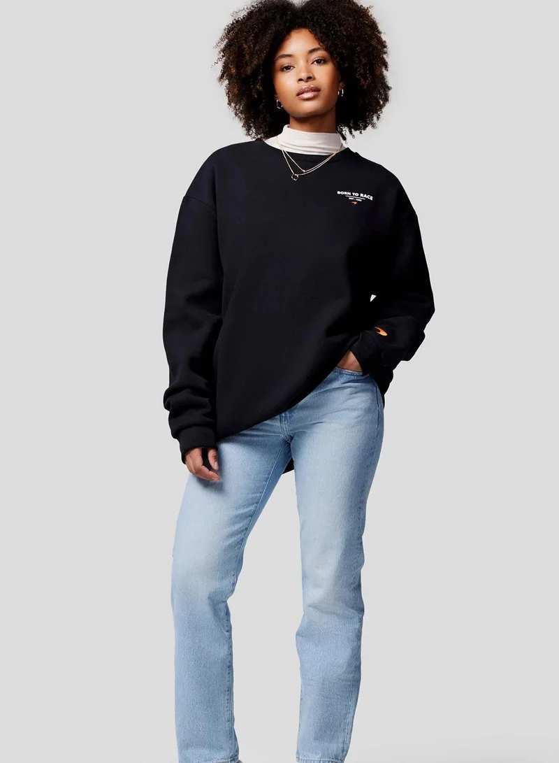 McLaren Mclaren Unisex Born To Race Oversized Sweatshirt