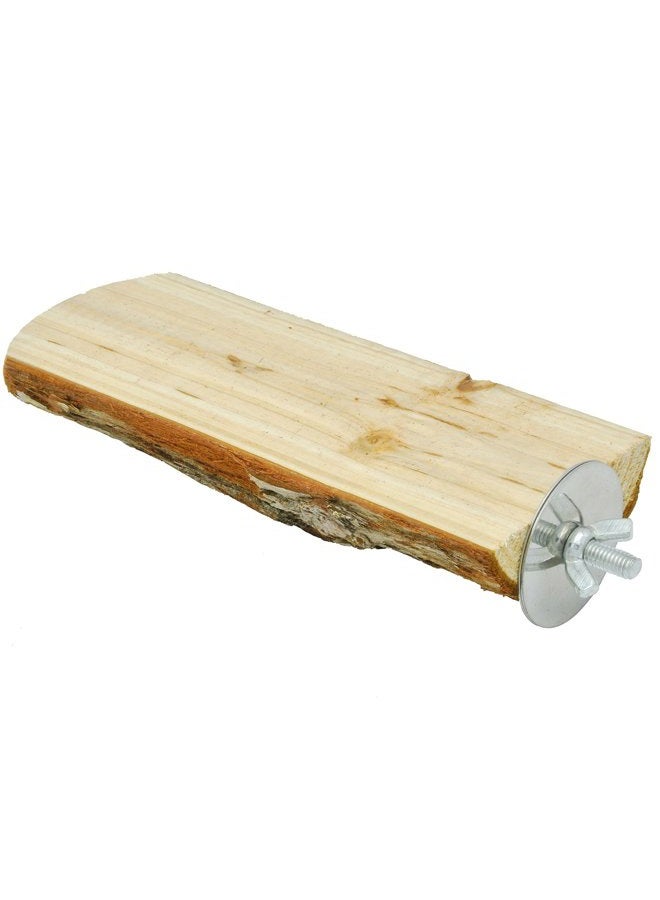 Niteangel Parrot Cage Perch, Wooden Platform for Birds (1 Pack) - Image 1