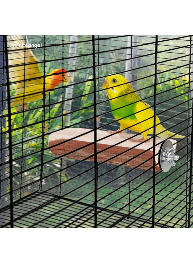 Niteangel Parrot Cage Perch, Wooden Platform for Birds (1 Pack) - Image 4