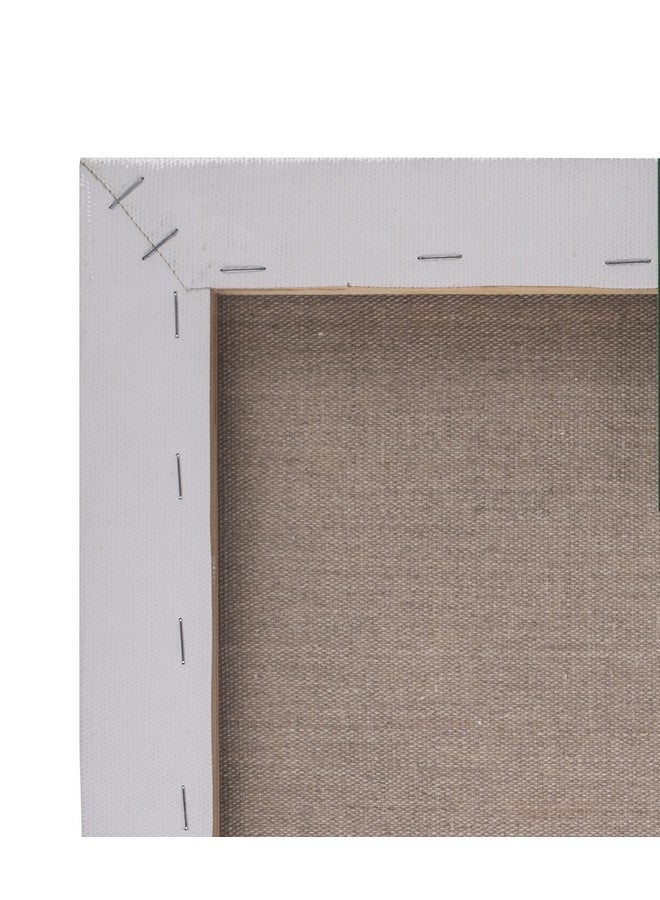 Brustro Artists Stretched Cotton Canvas 12"X12" | Medium Grain, Oil Painting, Strudy, Zero Percolation, Acrylic, Ideal for Fine Art Students, Professionals. - Image 2