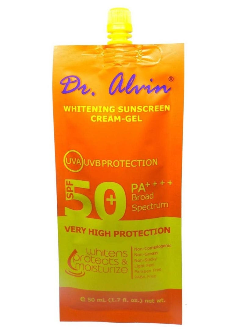Dr. Alvin - Whitening sunscreen spf 50 50ml - Image 1