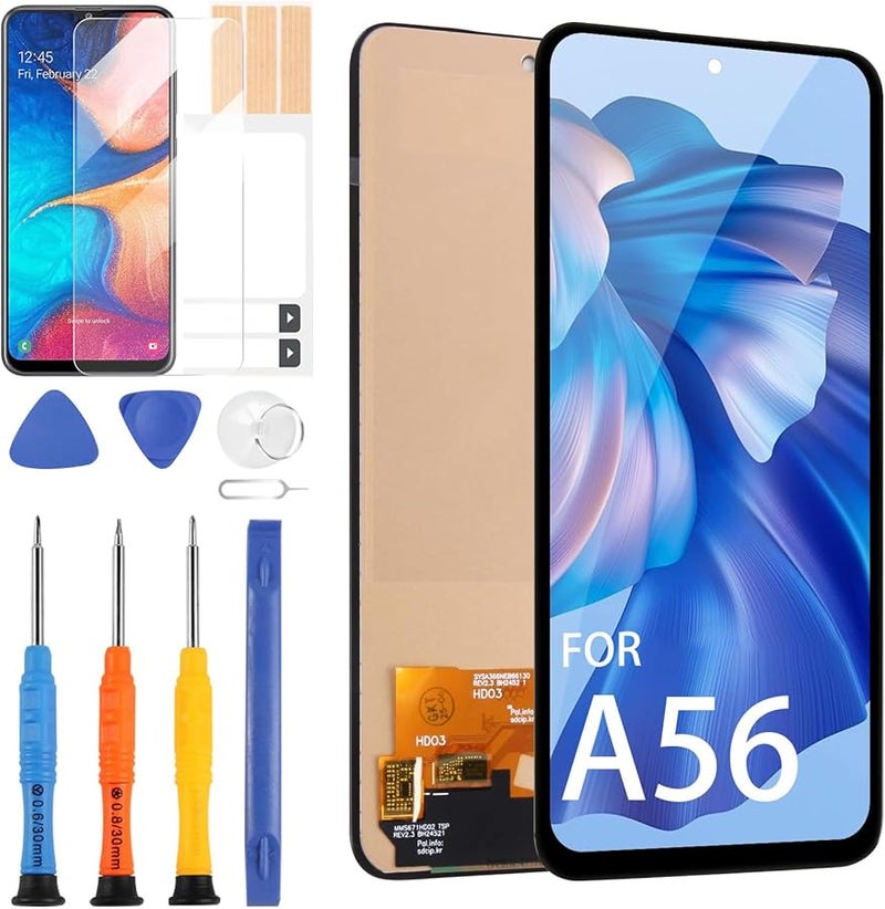A56 LCD Touch Screen Display Replacement High Sensitivity Full Compatibility - Image 1