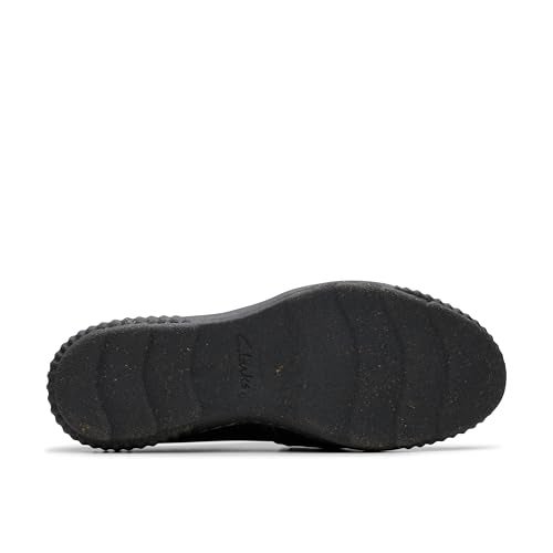 clarks مجموعة كلاركس حذاء كارولين باي للنساء، جلد أسود، 8 متوسط أمريكي - Image 4