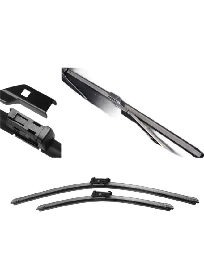 Speed Paisu 12-18 Audi A6L Windshield Wipers, Original Boneless Wiper Blades, Car Rubber Strips, Quiet, 2016 2017 26/21 - Image 1