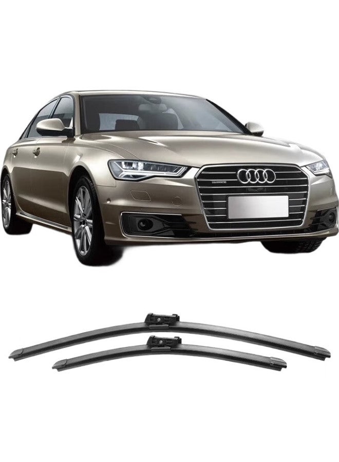 Speed Paisu 12-18 Audi A6L Windshield Wipers, Original Boneless Wiper Blades, Car Rubber Strips, Quiet, 2016 2017 26/21 - Image 2