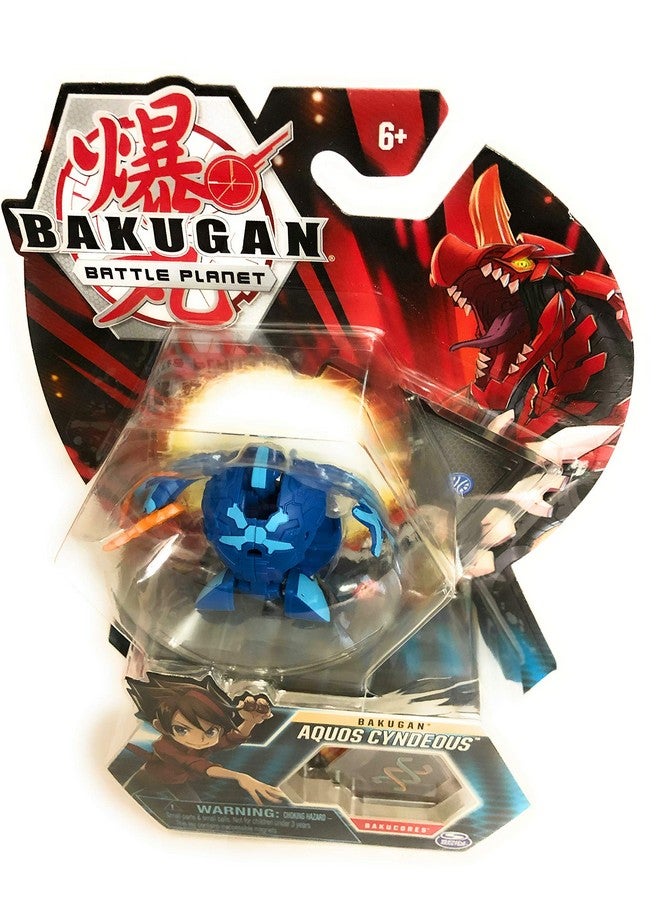 BAKUGAN Aquos Cyndeous 2" Tall Collectible Transforming Creature For Ages 6 & Up - Image 1