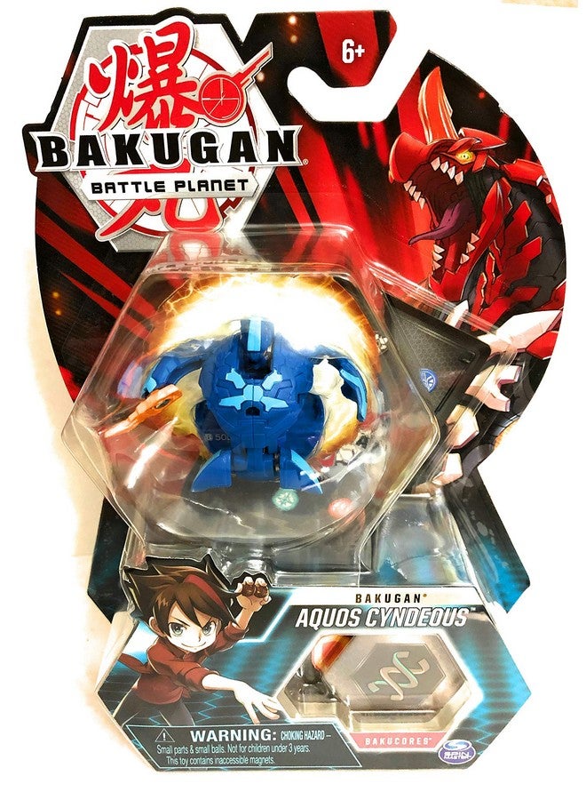 BAKUGAN Aquos Cyndeous 2" Tall Collectible Transforming Creature For Ages 6 & Up - Image 4
