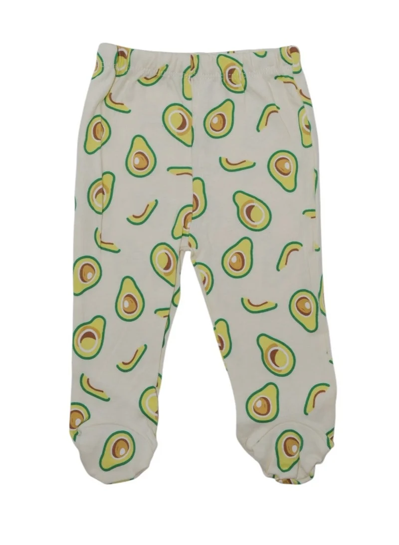 Bambimici Bambimici Avocado Print Short Sleeve Bodysuit