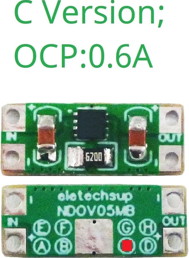 5PCS DC 3.3 5V 2.5A Overcurrent Overvoltage Protection Module OCP OVP UVLO OTP For 18650 Li Ion Lifepo4 Battery - Image 2