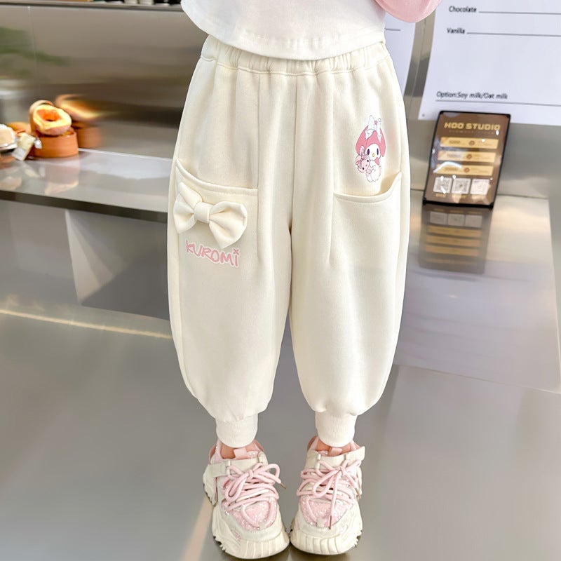 Girls Stylish Fashionable Casual Sweat Pants Children'S Explosions Sports Pants Baby Girl Autumn - Image 1