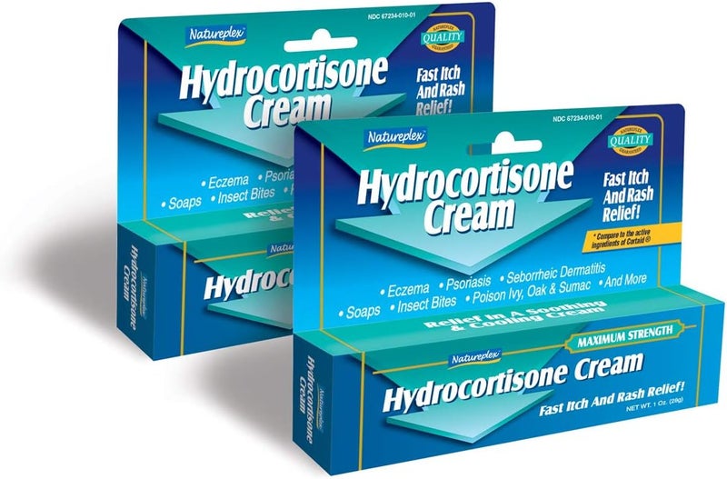 Natureplex Hydrocortisone 1% Cream 1.0 oz (Pack of 6) – Anti-Itch Maximum Strength, Relief for Hives, Rash, Mosquito/Bug Bites, Eczema, Psoriasis, and Poison Ivy – Topical Ointment – Made in USA - Image 4