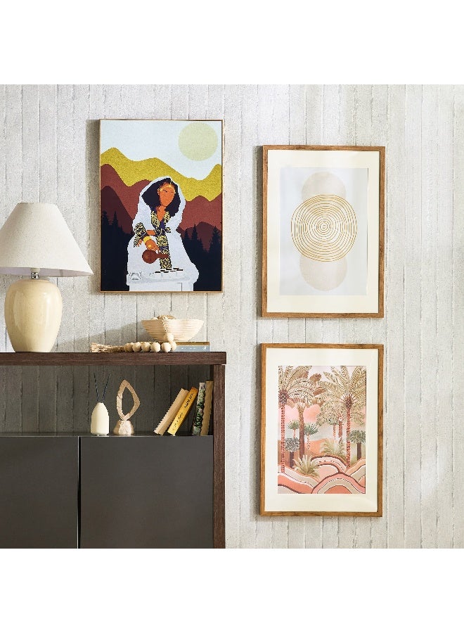 Home Box صورة فنية تجريدية مؤطرة - 50x70 سم - Image 4