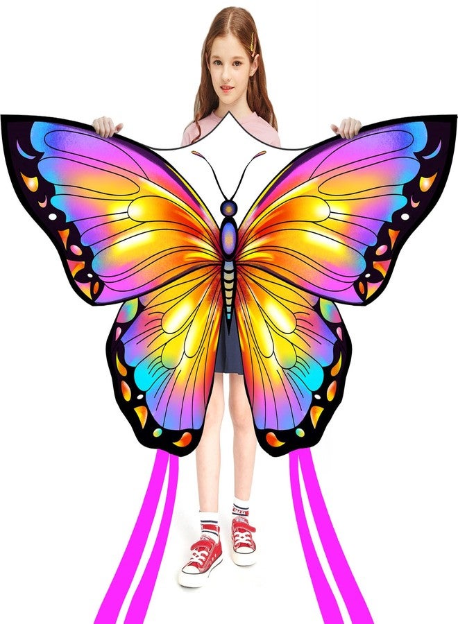 HONBO Butterfly Kites for Kids & Adults, Easy to Fly for Beginners, Each Kite with 300ft Line Handle,Beginner Kite for Kids Ages 4-8,Beach Kites for Outdoor Activities & Family Trip(Pink) - Image 1