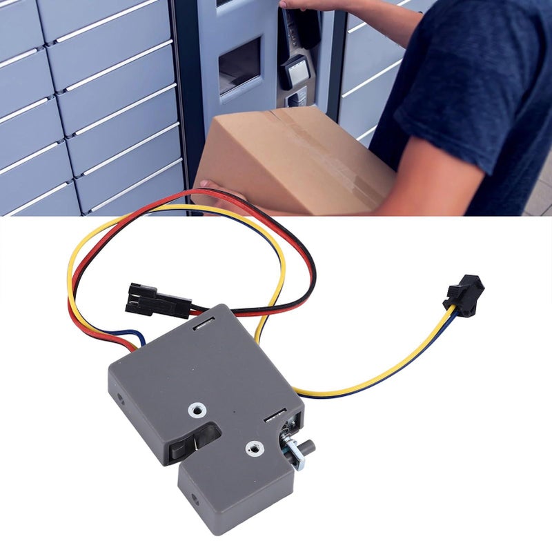 12V Electric Smart Cabinet Lock with Self Ejecting Function Compact and Portable - Image 4