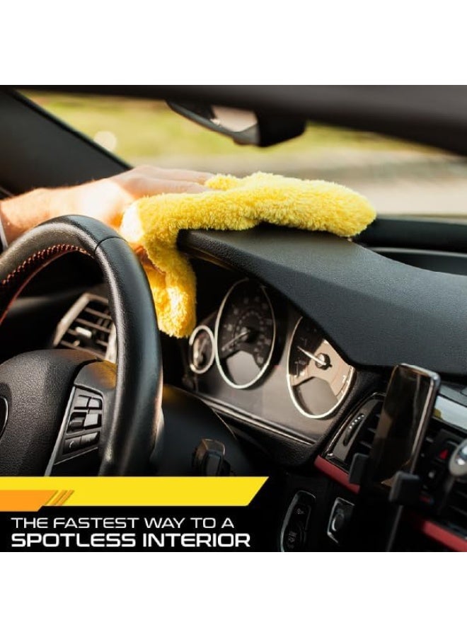 Formula 1 Leather Cleaner and Conditioner Liquid - Versatile Auto Interior Cleaner Treats All Leather, Vinyl, Rubber & Plastic Surfaces - with UV Protection & Spill Resistance (8 oz) - Image 3