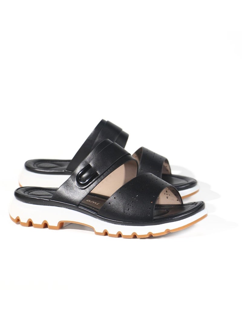 Mon Ami Flat Women Sandals | Open Toe, Casual Slide Women Shoes for Girls & Ladies | Lightweight Girls Sport Comfy Sandals  - Image 1