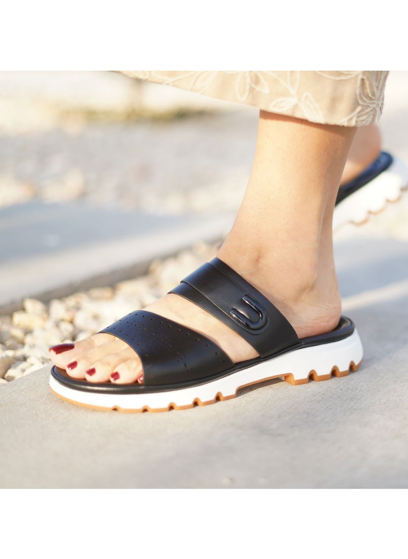 Mon Ami - Flat Women Sandals | Open Toe, Casual Slide Women Shoes for Girls & Ladies | Lightweight Girls Sport Comfy Sandals - Image 1