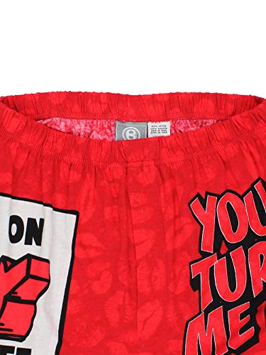 Briefly Stated You Turn Me On Men's Boxer Shorts (Small, Red) - Image 4