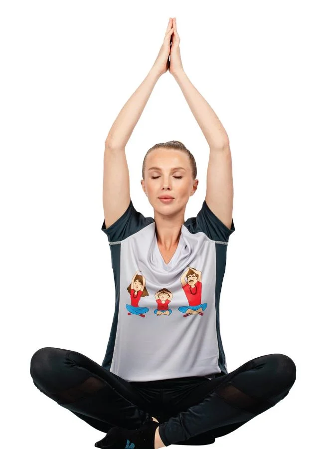 ZAECY Women's V-neck T-shirt