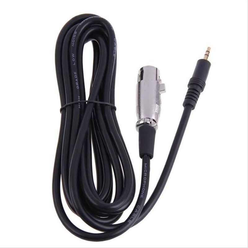 eWINNER Diverse operation compatible XLR Cable Female to 3.5mm Audio cable Record Music Microphone 2 meter Computer Cable for Condenser Mic Computer and Yamaha Mixer,Microphones Speakers Sound Consoles Amplifier Easy clean surface - Image 3