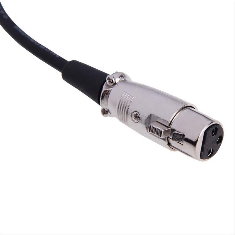 eWINNER Diverse operation compatible XLR Cable Female to 3.5mm Audio cable Record Music Microphone 2 meter Computer Cable for Condenser Mic Computer and Yamaha Mixer,Microphones Speakers Sound Consoles Amplifier Easy clean surface - Image 4