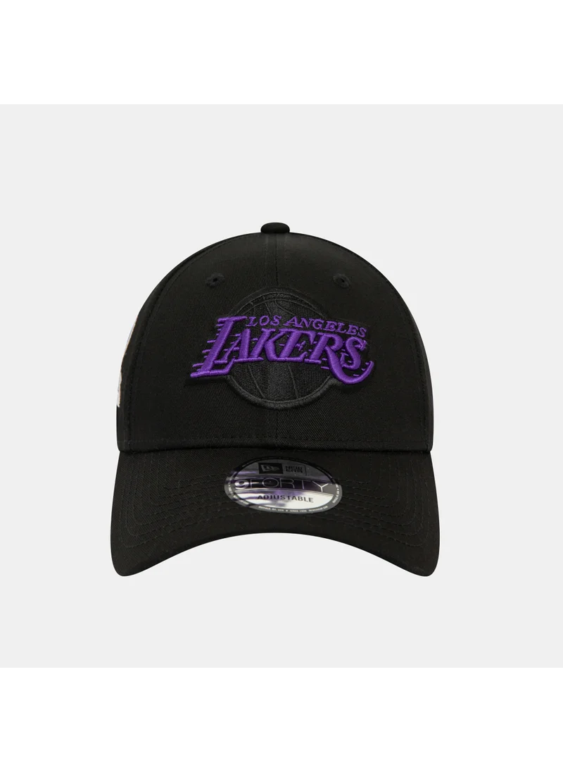 NEW ERA Men's NBA Los Angeles Lakers Side Patch 9FORTY Cap