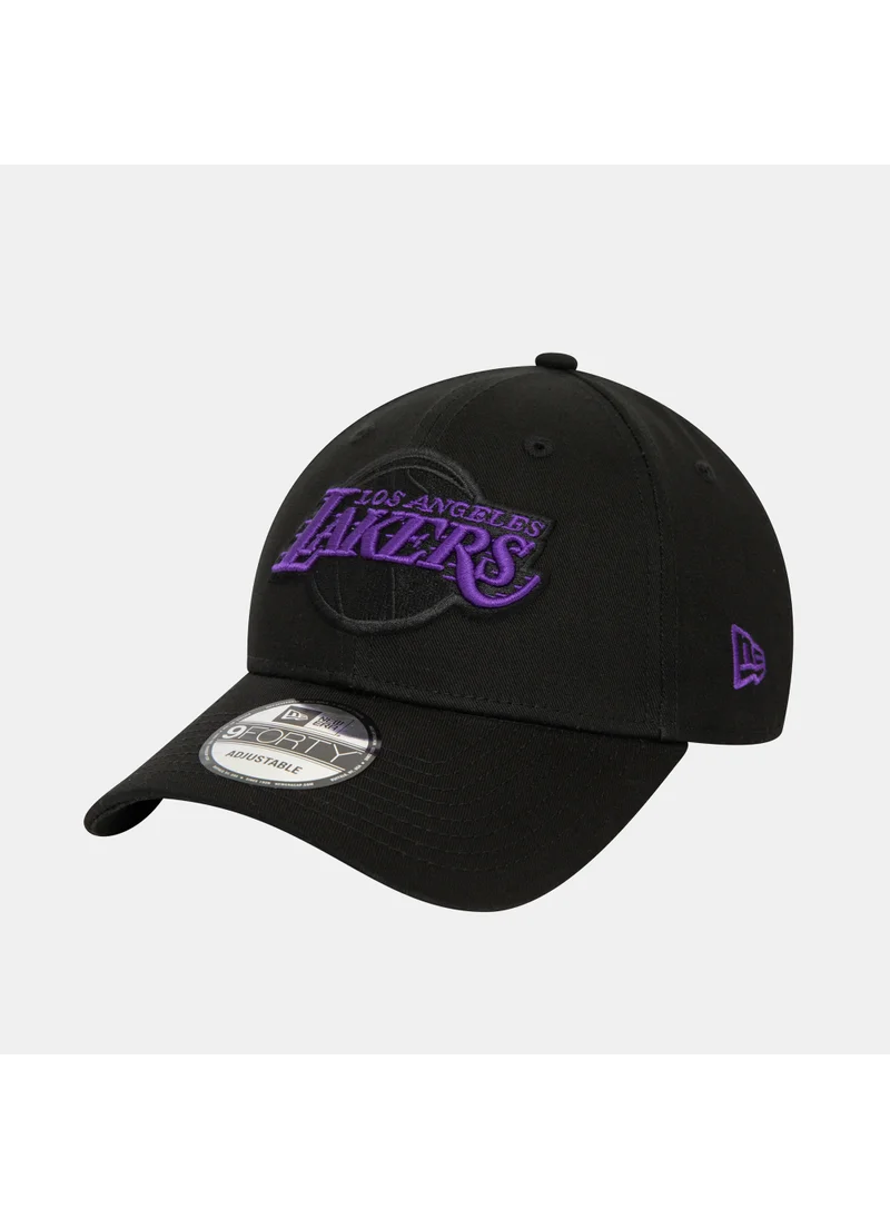 NEW ERA Men's NBA Los Angeles Lakers Side Patch 9FORTY Cap