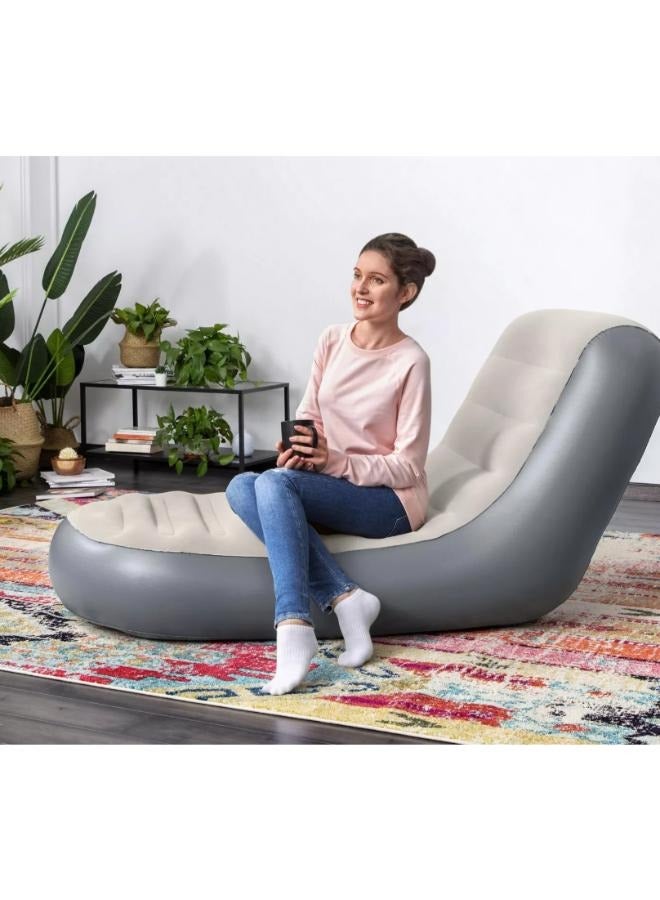 بست واي أريكة استرخاء رياضية قابلة للنفخ الحجم: 1.65 م * 84 سم * 79 سم - Image 1