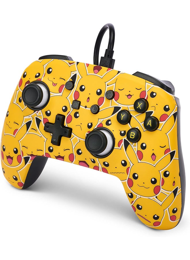 PowerA Enhanced Wired Controller for Nintendo Switch - Pikachu Moods - Image 5