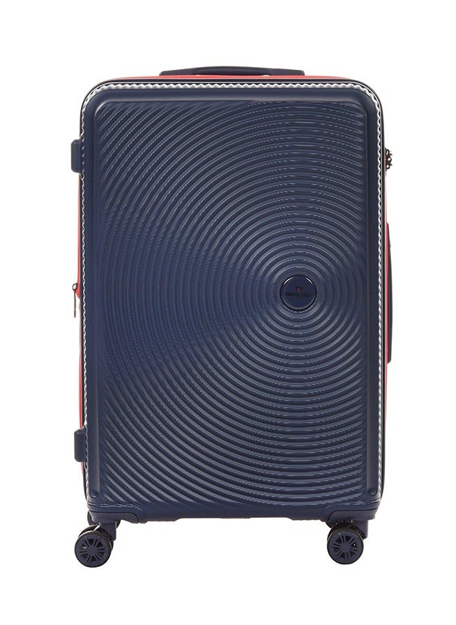 Travel Plus مجموعة من 3 قطع من حقائب أمتعة بعجلات من مادة ABS مقاس 20 و26 و30 بوصة باللون الأزرق  - Image 2