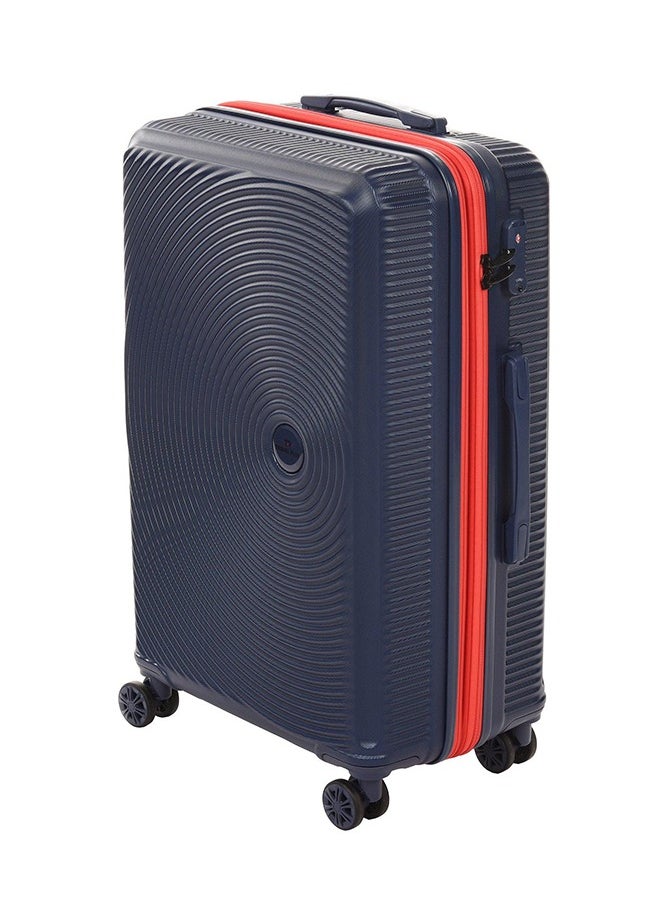 Travel Plus مجموعة من 3 قطع من حقائب أمتعة بعجلات من مادة ABS مقاس 20 و26 و30 بوصة باللون الأزرق  - Image 3